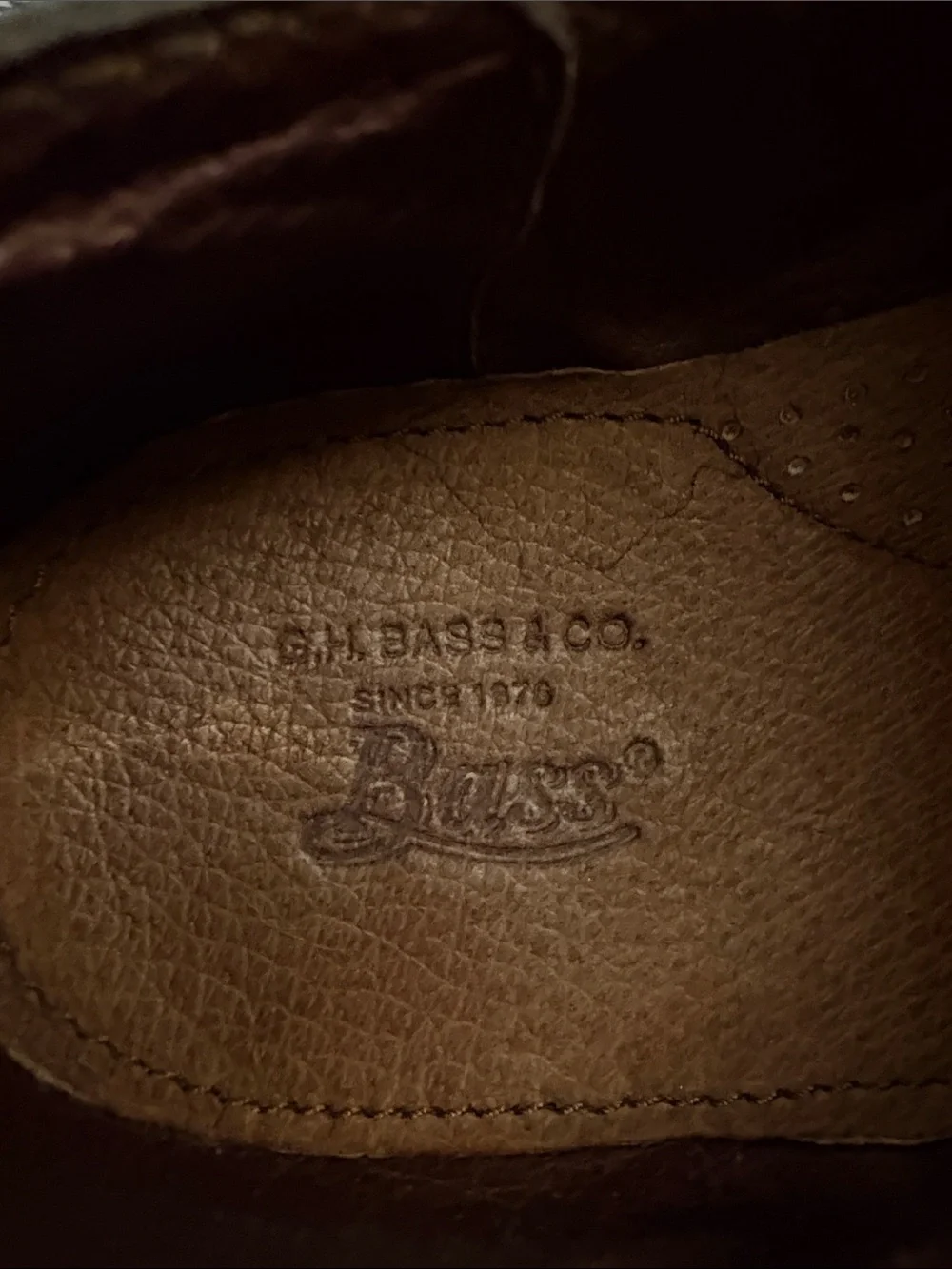G.H. Bass & Co. Women's Brown Leather Ankle Booties